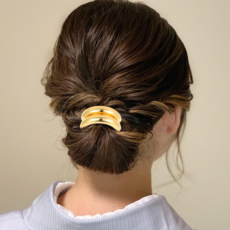 Metal Hair Ties, Metal Geometric Elastic Ties, Cuff Wrap Stainless