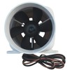 OASIS MARINE 4-Inch in-Line Bilge Air Blower Fan, 12V DC
