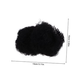 Beavorty Human Hair Extensions for Dreadlocks Bulk Real Hair for Wig Repair and DIY Braiding Sturdy Knotting Technique Natural Appearance for Styling Accessories