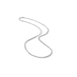 Italian Diamond Cut Rope Chain anklet 1.8MM Wide-Nickel Free Necklace 925 Sterling Silver 16", 18", 20", 22", 24" & 30" with Lobster Claw Clasp. Thick and Luxurious. Package with Gift Box and Velvet Pouch (9 Inches)