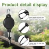 Bvtpoyy Plant Rollers Hooks Hanging Basket Hanger