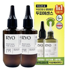 Ryo Rootgen Scalp Essence Hair Loss Symptoms Professional Care 80ml x 2 Double Special Set / 려 루트젠 두피에센스 탈모증상 전문케어 80ml x2개 더블기획세트