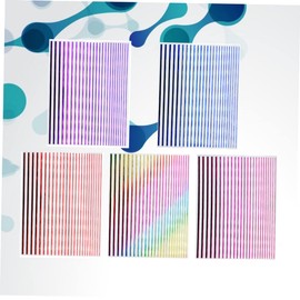 Healvian 10sheets Shiny Nail Art Stickers Dazzling Manicure Decals for Creative Designs for Parties Special Occasions Includes Red and Dazzle