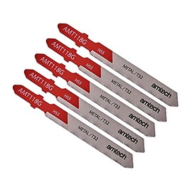 Amtech M1612 5 Piece metal jigsaw blade set (AMT118G)