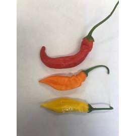 Sherwoods Seeds Aji Strawberry Drop Limon Kellu Uchu Chile Heirloom Pepper Premium Seed Packet + More