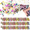AVCXEC Pack of 50 Confetti Gun, Confetti Cannon Party, Confetti