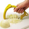 ののじ 包丁 オニオンチョッパー イエロー ONC-01Y