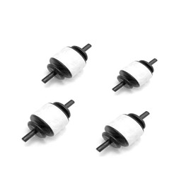 FixRoller 4 pcs Fuser Cleaner Pinch Roller S for Brother HL-3140 HL-3170 HL-L8250 HL-L8260 HL-L8350 HL-L8360 HL-L9200 HL-L9310 MFC-L8600 MFC-L8610 MFC-L8650 MFC-L8850 MFC-L8900 MFC-L9550 MFC-L9570