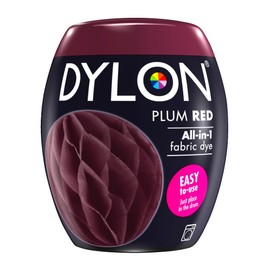Dylon Neue 350g Pflaumenrot Maschinenfarbstoff Aushülsen 3 Pack