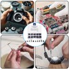 Wzenclave 500Pcs 10SizesScrew Kit Repair Tool Assortment Set Cross Countersunk