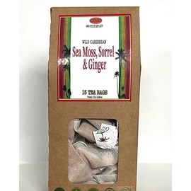 Sea Moss Tea, SEA MOSS, SORREL AND GINGER