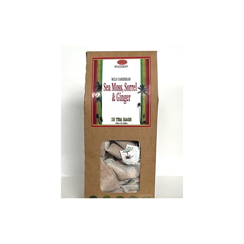 Sea Moss Tea, SEA MOSS, SORREL AND GINGER
