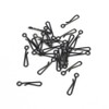 Q Snap Stainless Steel Black Quick Snap Set of 30