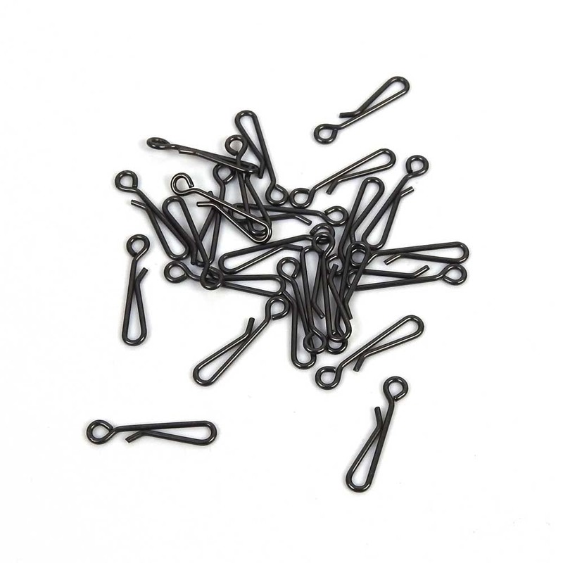 Q Snap Stainless Steel Black Quick Snap Set of 30