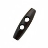 5 pcs Olives Buttons - 2 Hole Wood Toggle Sewing