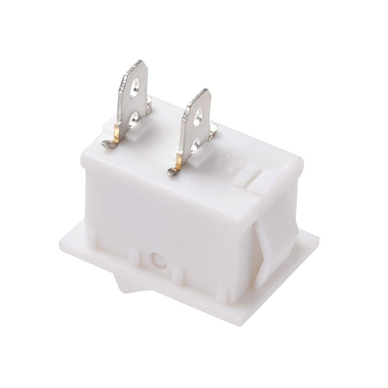 uxcell SPST 2 Position On/Off 2Pin Boat Rocker Switch Toggle