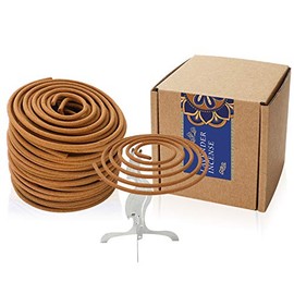Lavender Coil Incense Floral Fragrance Spiral Incense into Home Decorations into Burner Lasting 24 Sticks/Box