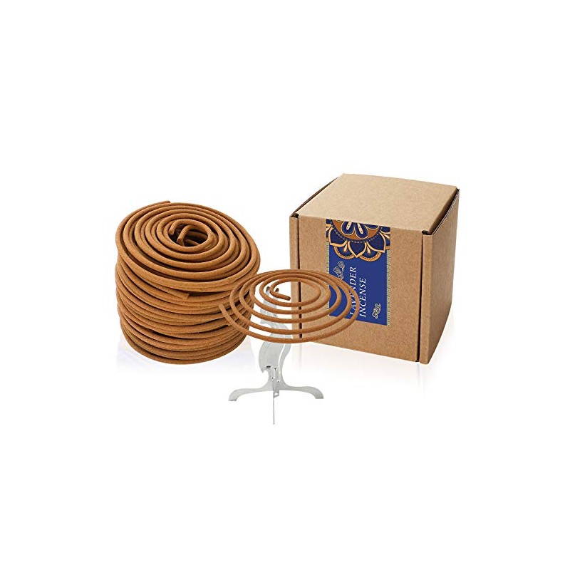 Lavender Coil Incense Floral Fragrance Spiral Incense into Home Decorations
