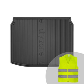 FROGUM DryZone Rubber Mat All Year Round Practical Car Boot Mat Boot Liner Suitable for Kia XCeed from 2019 | High Edge | Robust and Durable