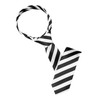 Allegra K Striped Necktie, Narrow Tie, 2.0 inches (5 cm),