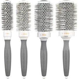 Kobe K-Pro Set of 4 Ceramic + Ionic Radial Blowout Brush - Blowdry Brush - Heat-Retaining