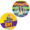 Creanoso 90’s Girls Pinback Buttons (10 Pack) - Fun Classroom