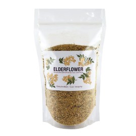 Dried elderflower, Elderflower tea, Elderflower Blossom, Elderflower for infusion 300g