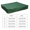 Sandbox Cover Square with Drawstring, Oxford Cloth Sandbox Canopy Waterproof
