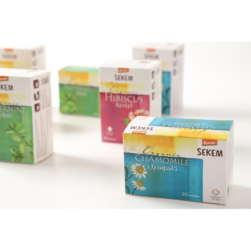 SEKEM Organic Herbal Tea Decaffeine/Decaffeinated Tea (Egypt) Organic JAS Tea