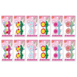 24 Pcs Hair Clips Handmade Cute Colorful Assorted Character Designed Hairpins Accessories Sets for Kids Girls Babies Teens Women All Ages (Sunflowers)