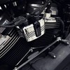 Cubierta de bobina de encendido cromada negra para motocicleta Harley