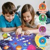NANXJIUR Floor Puzzle for Kids Ages 4-8, Solar System Jigsaw