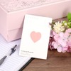 MECCANIXITY 1000 Pcs Heart Shaped Sticker 1 Inch Self-Adhesive Love