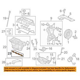 Honda 17115-5A2-A01, Engine Intake Manifold Gasket
