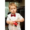 Alizeal Banded Adjustable Length Pre-Tied Boys Bow Tie for Birthday