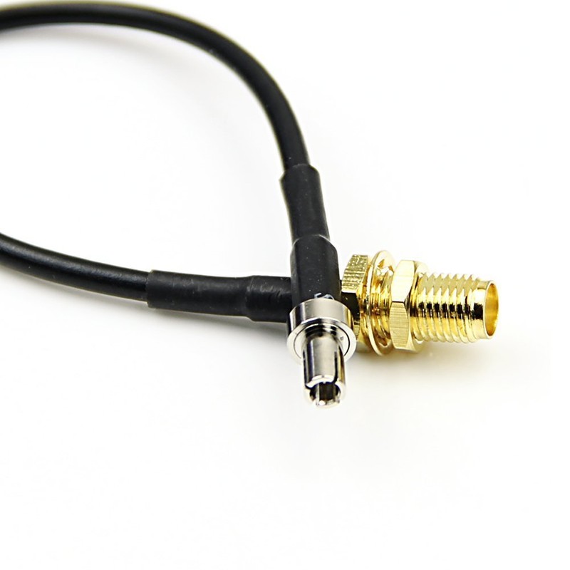 HTS9 Antenna Connector Converter Adapter SMA to TS9 2 pack