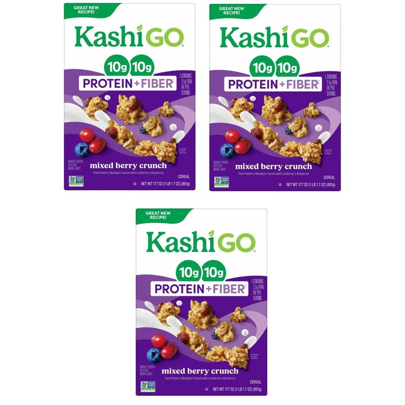 Generic Kashi Go.Cold Breakfast Cereal - Vegan Protein - Fiber