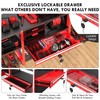 KSVO Large Power Tool Organizer Wall Mount with Drill Rack,