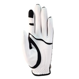 Zero Friction Unisex Junior Golf Gloves, Right Hand, One Size, White