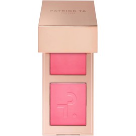 Patrick Ta Mini Major Headlines Double-Take Crème & Powder Blush Duo – She’s That Girl Rubor en crema y polvo 2 en 1 para un acabado luminoso y natural versión de viaje