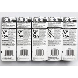 COVERGIRL Lot (5) COVERGIRL Easy Breezy Brow Fill + Define Pencils #505 Rich Brown, 5-pack