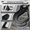 AUTMATCH Winch Hook 3/8" - Clevis Slip Hook with Safety