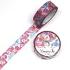 Japanese Ume Flower Pattern - Kamiiso Kimono Washi Tape 15mm