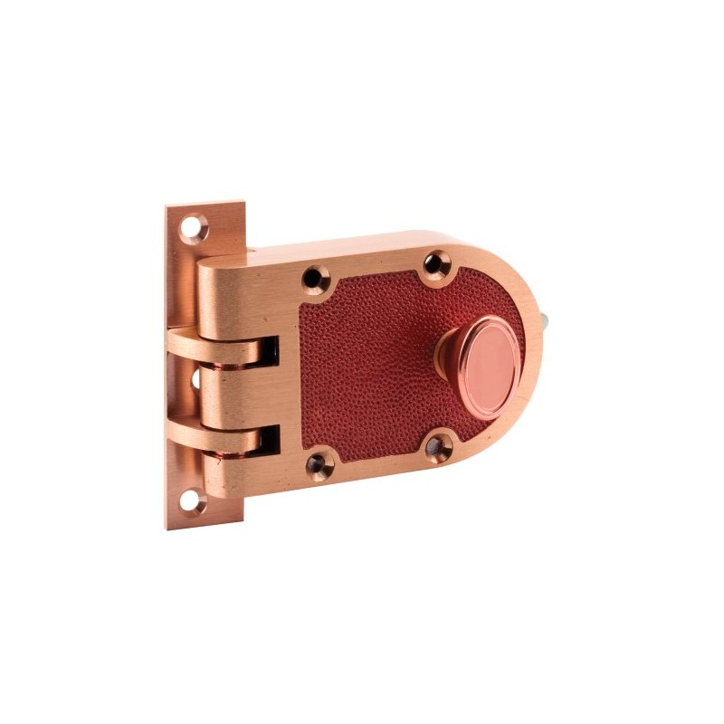 Prime-Line U 10530 Single Cylinder Solid Bronze Jimmy-Resistant Door Lock