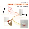 Eggluuz Chicken Waterer Nipple Horizontal Side Mount Automatic Nipples Drinker