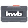 kwb Drill Box with Hexagonal Shank, HSS Metal Drill, Masonry