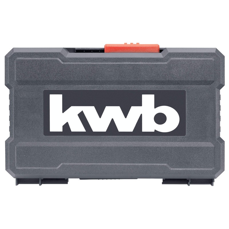 kwb Drill Box with Hexagonal Shank, HSS Metal Drill, Masonry