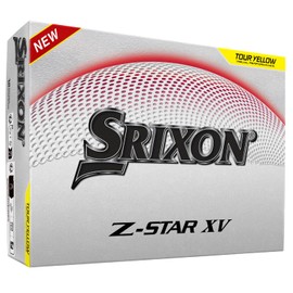 Srixon Z-Star XV Golf Balls, Z-Star XV 9, Tour Yellow