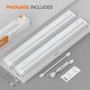 24inch Linkable Under Cabinet Lighting Hardwired Plug-in, Wired led Under