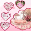 240PCS Real Rose Flower Petals Confetti for Wedding Flower Girl